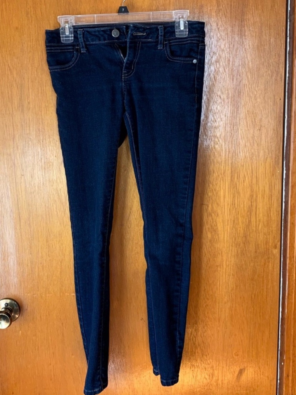 Women’s Dark Blue Skinny Jeans - Classic Stretch Denim